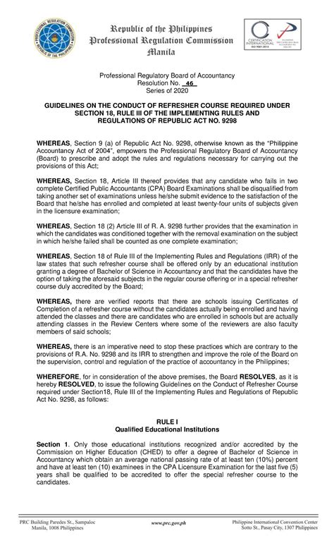 GSIS RESOLUTION NO. 46 .